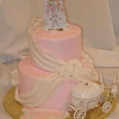 Elegant Castle Cake