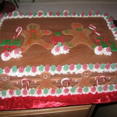 Gingerbread 12 X 18 Cake