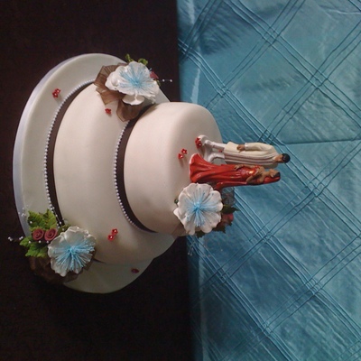 Preya's Wedding Cake