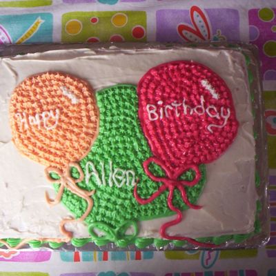 Allens Birthday Cake