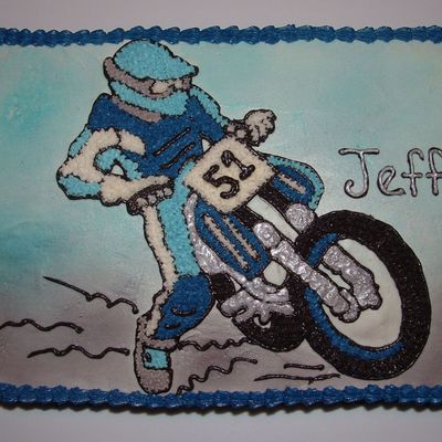 Motocross Cake