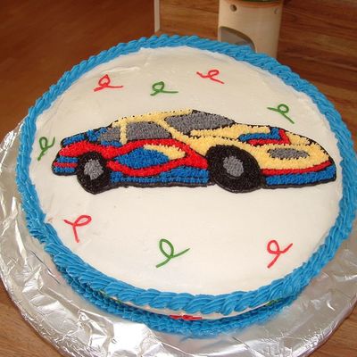 Nascar Cake