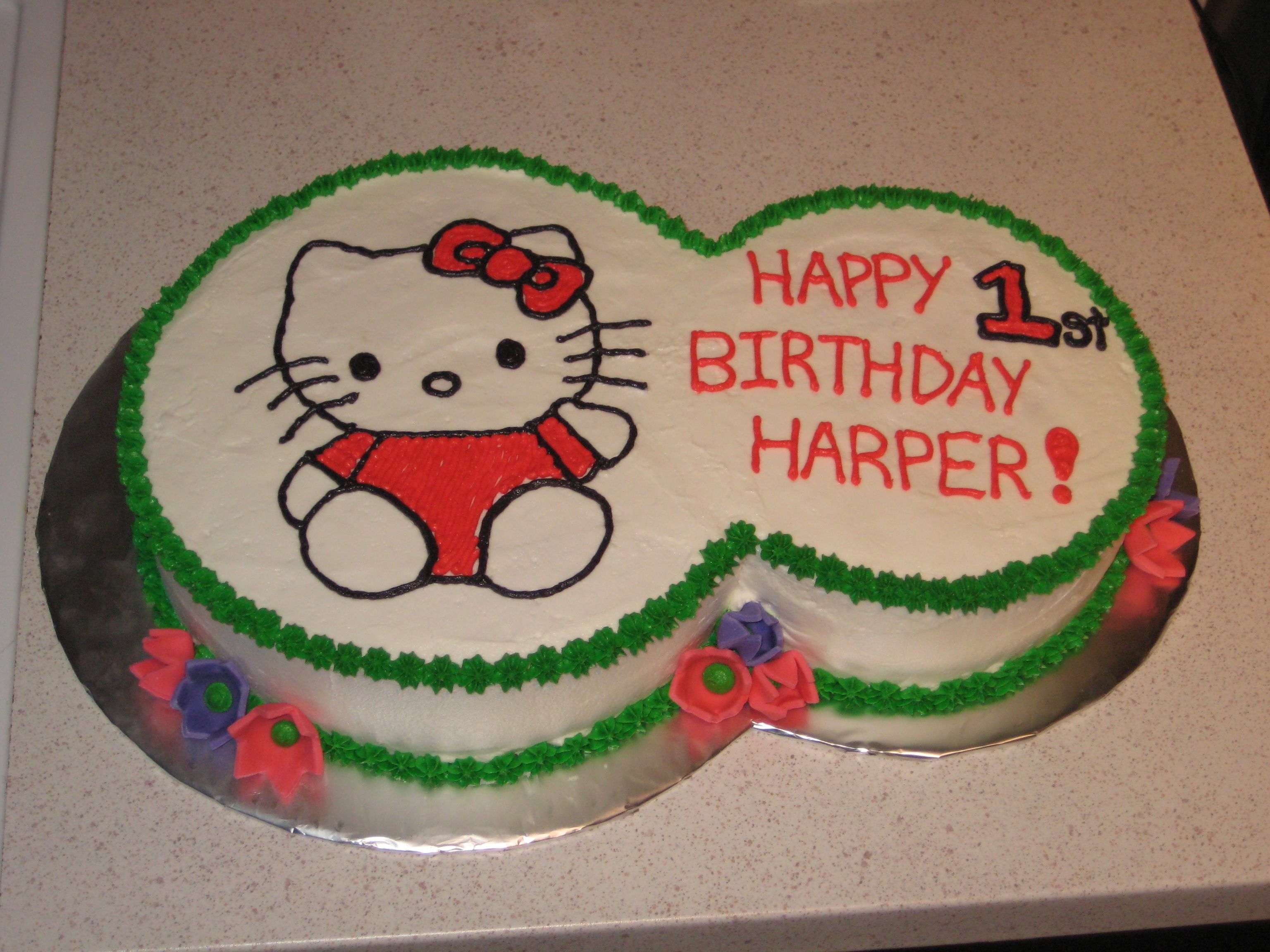 Hello Kitty - 1St Bday