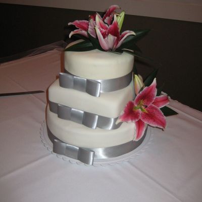 3 Tier Wedding Cake