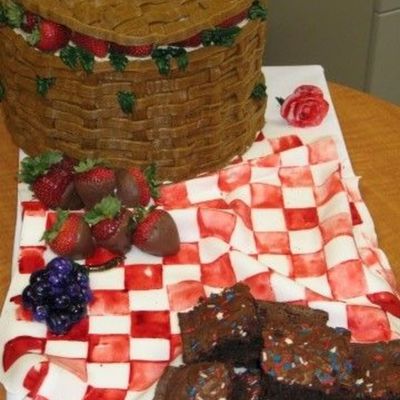 Basket Of Strawberries