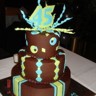 Chocolate Ganache Party Cake