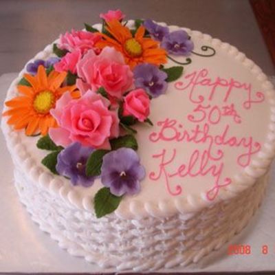 White Chocolate Flowers-Spring Flowers