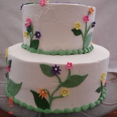 Spring Flowers Cake