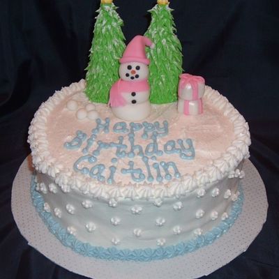Snowman Birthday