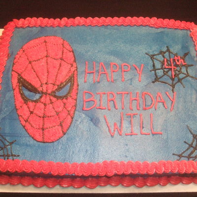 Spiderman Cake