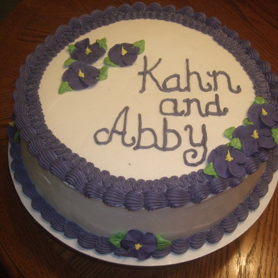 Cake For A Couples Wedding Shower