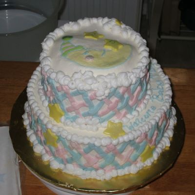 Tricia's Baby Shower Cake