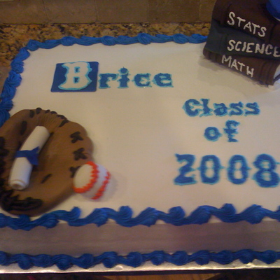 Brice's Graduation Cake