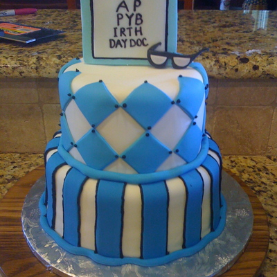 Optometrist's Birthday Cake