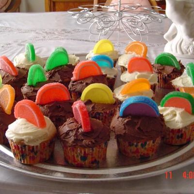 Butter/pecan Cupcakes With Buttercream Icing