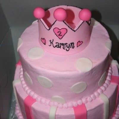 2Nd Birthday Princess Cake