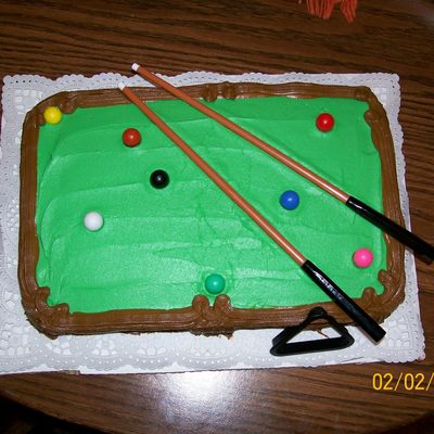 Pool Table Birthday