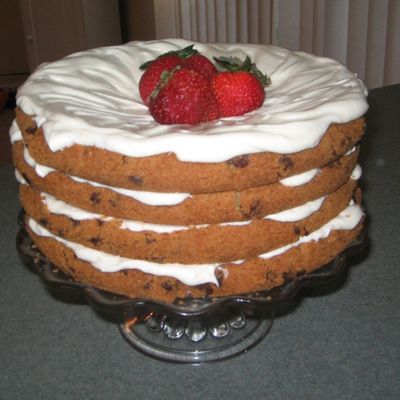 Choc Chip Cookie Cake