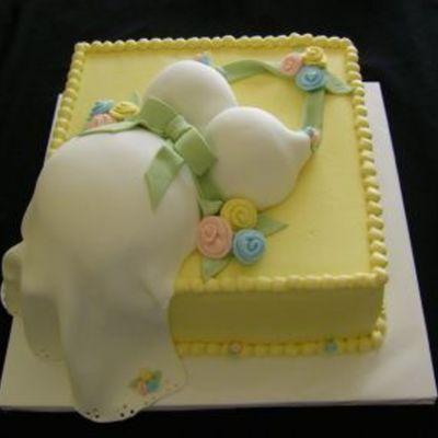 Baby Belly Cake Sqr.