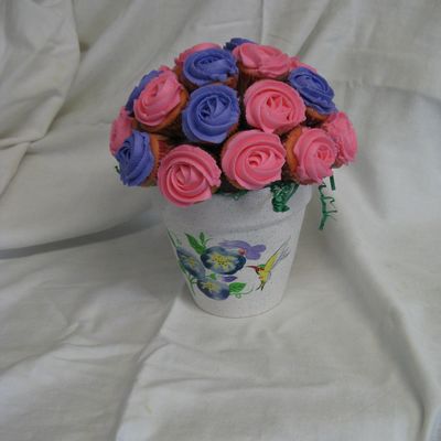 Cupcake Flower Bouquet!