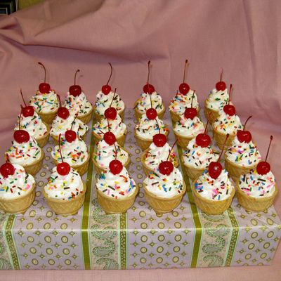 Ice Cream Cone Cupcakes