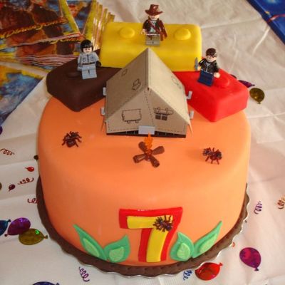 Lego Indiana Jones Cake