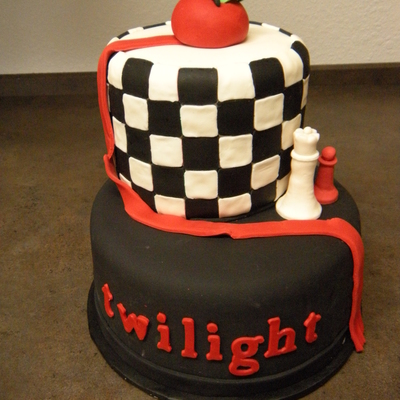 Twilight Eclipse Cake