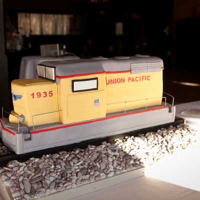 Union Pacific Railroad Train Engine