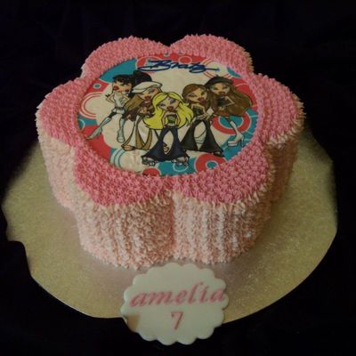 Bratz Petal Cake