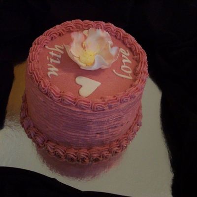 Anniversary With Love Cake
