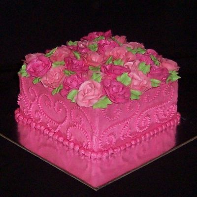 Full Of Roses ... My Virsion Of The Wilton Cover