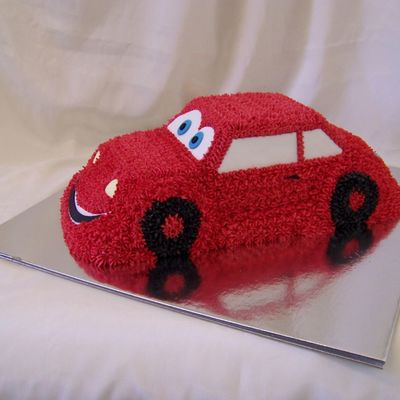 Red Car Cake