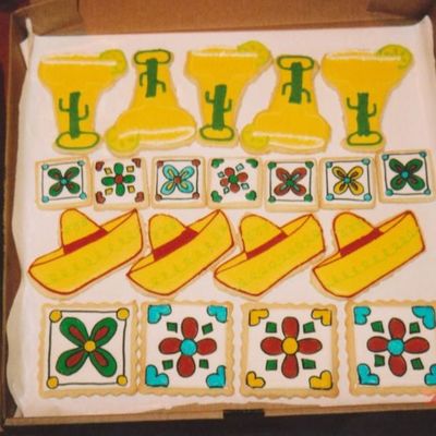 Sombreros, Margaritas, Mexican Tiles