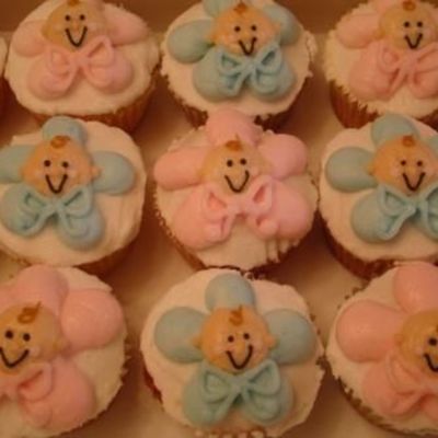 Baby Shower Cupcakes