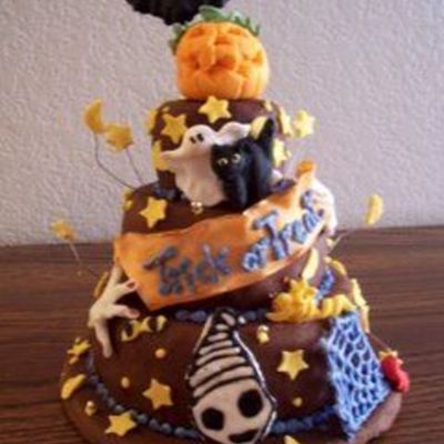 Halloween Display Cake