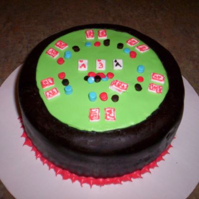 Poker Cake