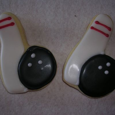 Bowling Cookies