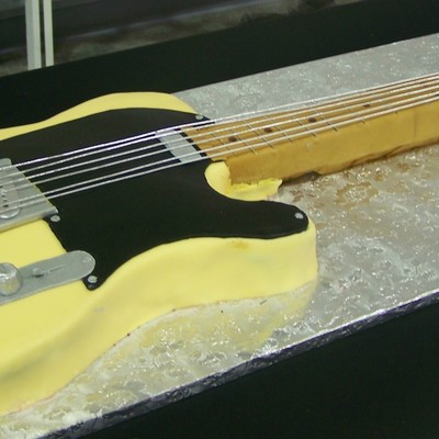 Vintage Fender Telecaster Cake