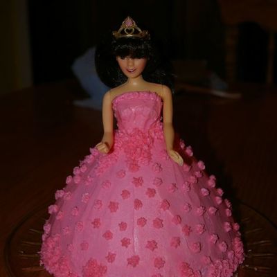 Princess Barbie Cake