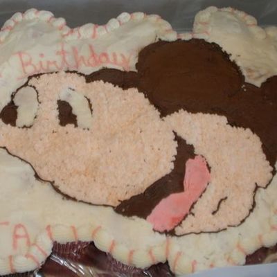 Mickey Mouse Cupcake Cake