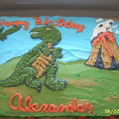 Dinosaur Cake