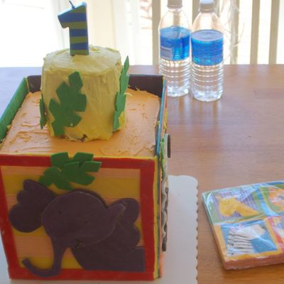 Wyatt's 1St Birthday Cake!