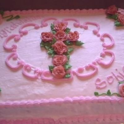 Comfirmation Cake