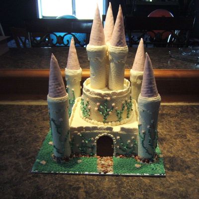 My Second Castle Cake