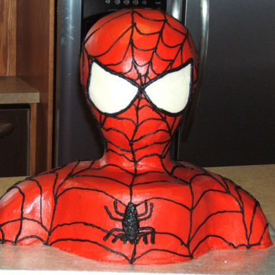 My First Spidey Cake!