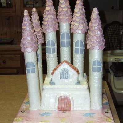 My Attempt At A Castle Cake