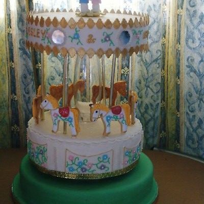Carousel Wedding Cake