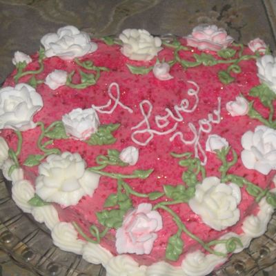 I Love You Cake For My Husband