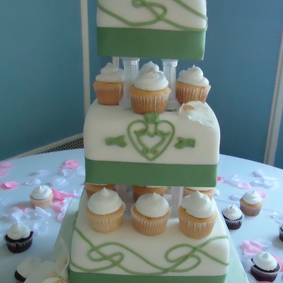 Celtic Themed Wedding Cake