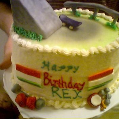 Rex's Birthday Cake